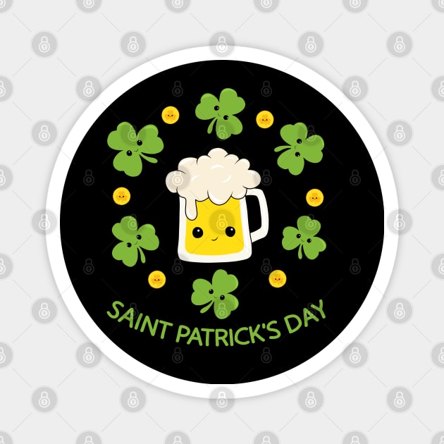 St Patricks day Magnet by valentinahramov